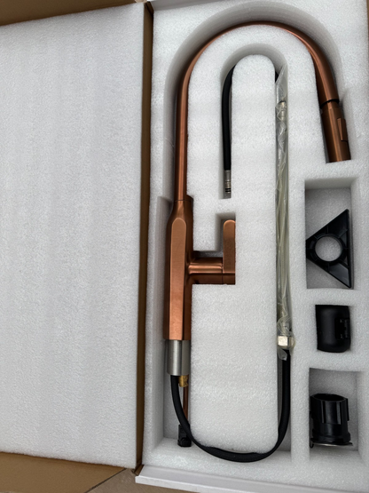 NEW Pull Out Hose Copper Kitchen Mixer Victoria plumbing tap factory AX4578
