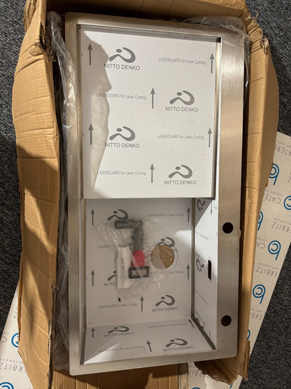 NEW Franke flush mount inset sink Planar PPX 211 stainless Steel 127.0203 BR694