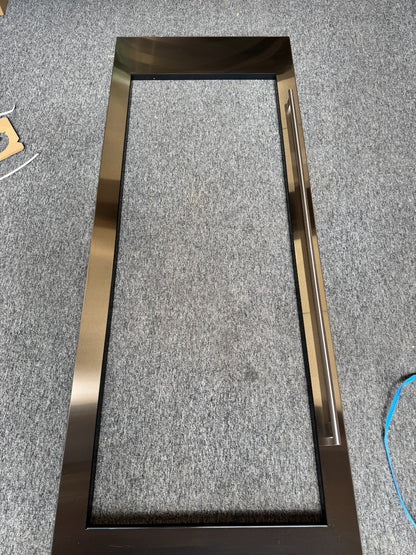 Sub-Zero Wine Cooler Fridge Panel Stainless Steel Front 7025392 marked BR4644