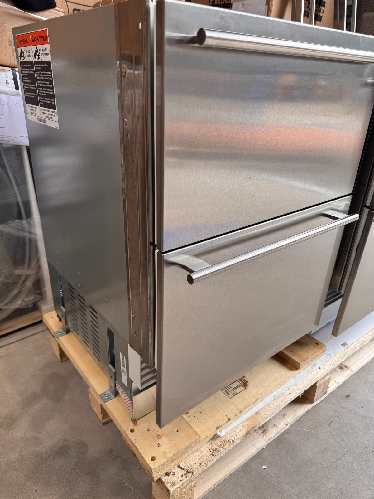 EX DISPLAY Sub-Zero Fridge Under counter Drawers ICBID-24RO Wolf SUB ZERO BR4654