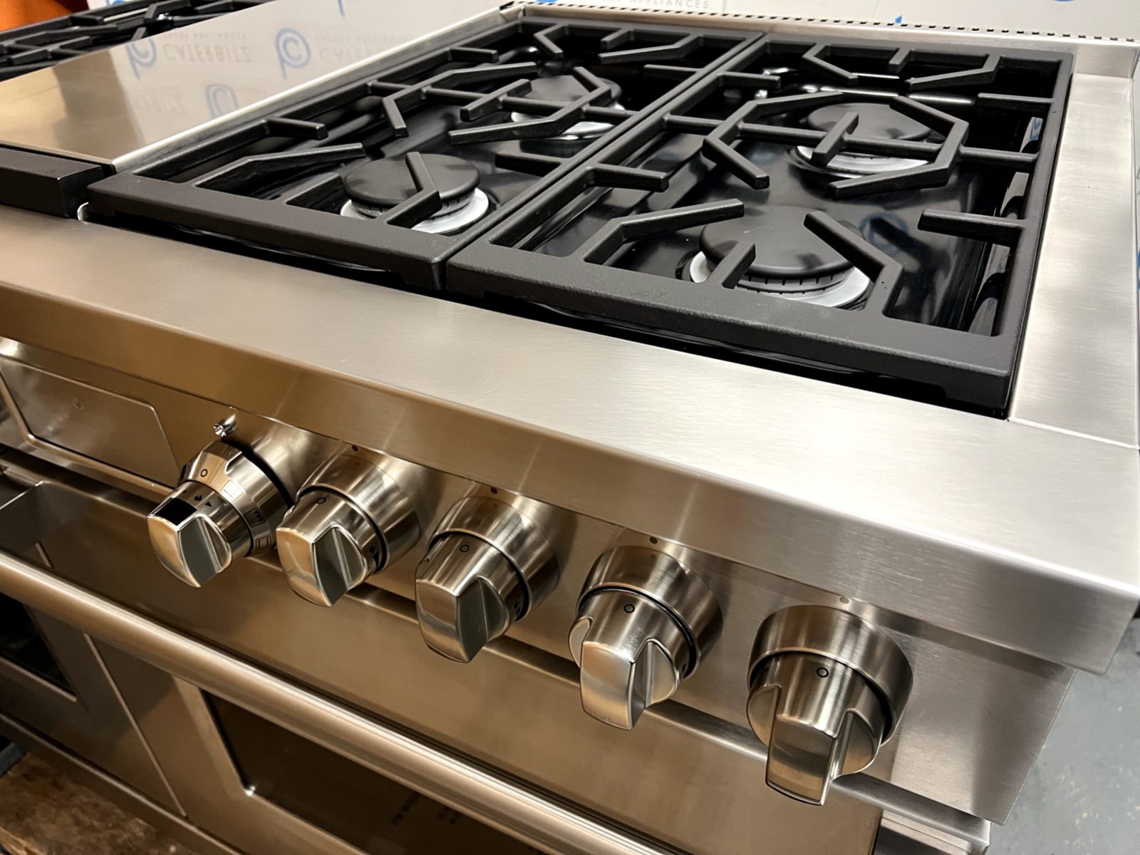Wolf ICBDF486G 48 inch Double Oven Range Cooker Appliance