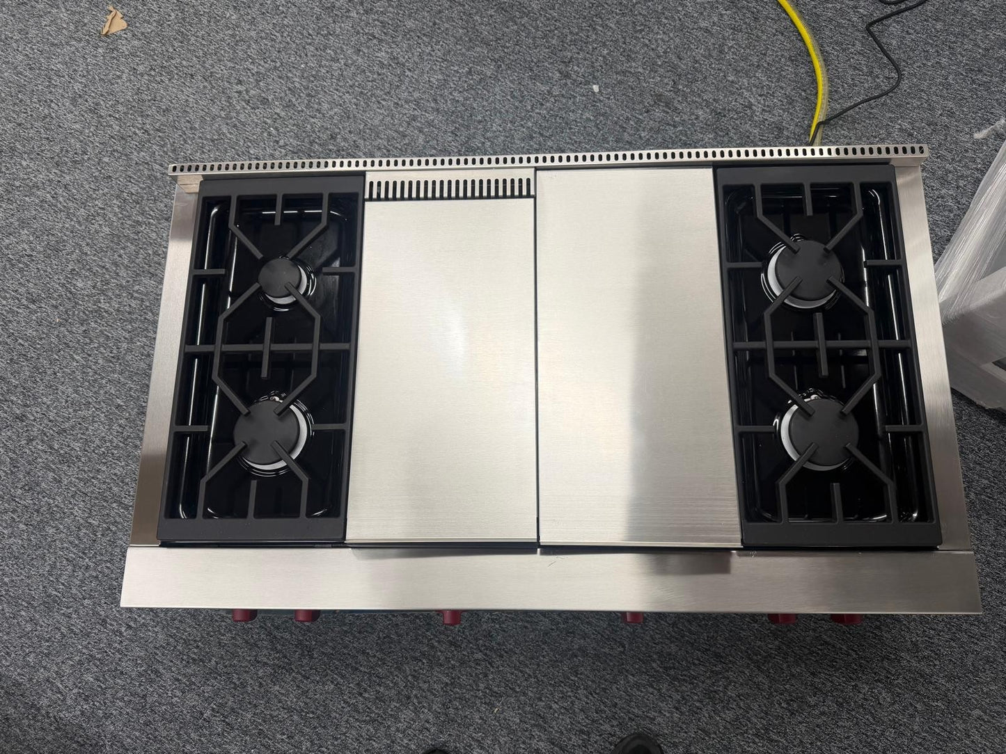 Wolf ICBSRT484CG 48 inch Range top Cooktop Hob Chargrill BR4143