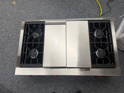 Wolf ICBSRT484CG 48 inch Range top Cooktop Hob Chargrill BR4143