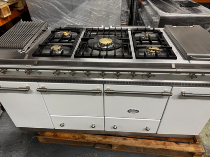 Lacanche Flavigny 1805mm Range Cooker Oven White & Stainless Steel BR4141