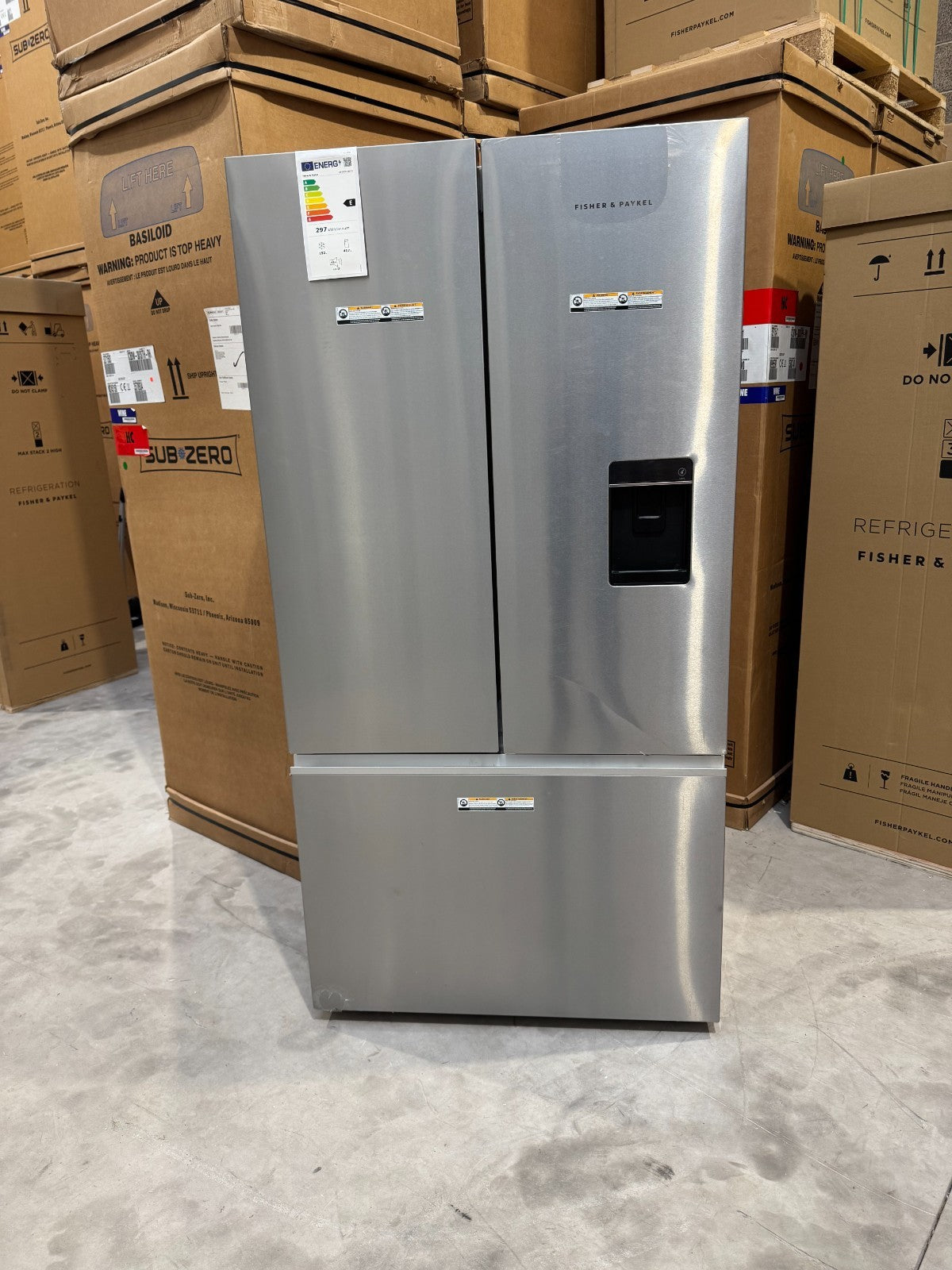 NEW Fisher & Paykel RF540ANUX6 French Door Fridge Freezer BR4210