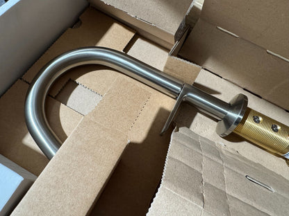 NEW AXOR Hansgrohe 48020820 One Basin mixer Tap & Waste Nickel BR900