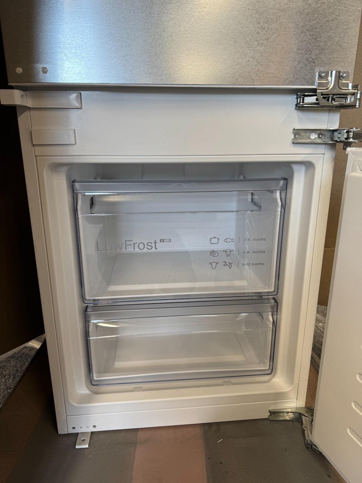 NEW Neff kI5872fe0g Built in Integrated Fridge Freezer BR4280