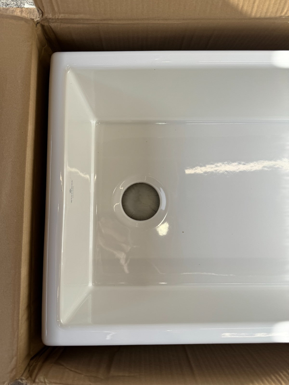 NEW Whitebirk Waddington 36 914m Ceramic White Kitchen Sink Shaws belfast BR4347
