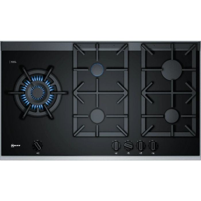 NEW Neff T29TS79N0 N90 90cm 5 Burner Gas Hob Cooktop Black BR4244