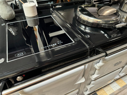 NEW UNUSED AGA eR7 Series 150 Electric Range Cooker Induction Hob Pearl Ashes