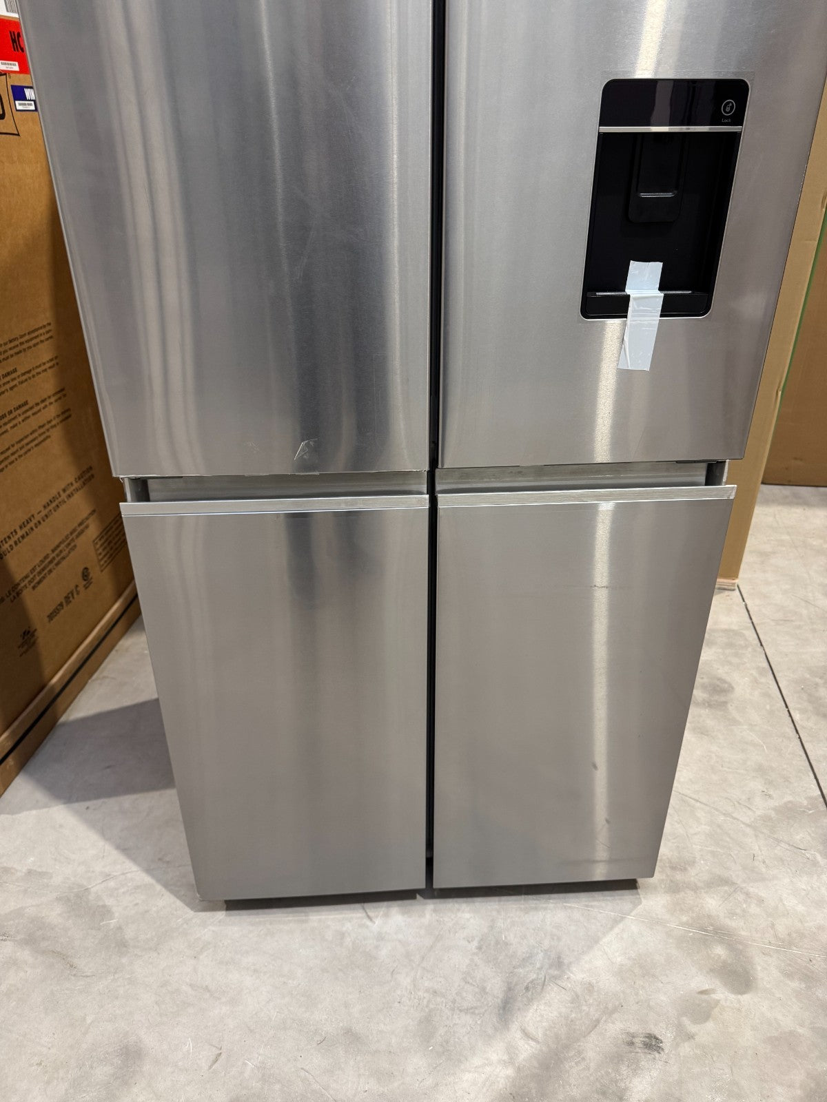 UNUSED Fisher & Paykel RF500QNUB1 Quad Door Fridge Freezer Freestanding BR4209