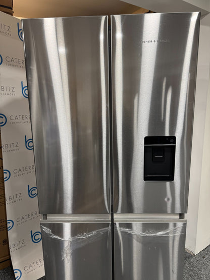 Fisher & Paykel RF500QNUVX1 Fridge Freezer Freestanding Refrigerator ICE BR683