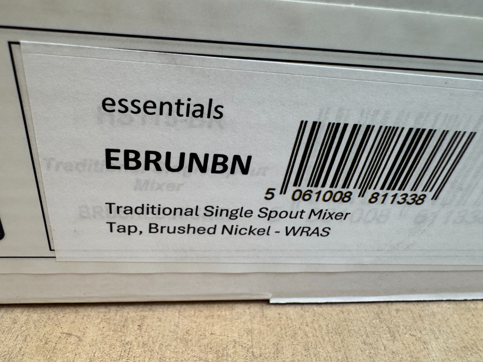 NEW Nickel Twin Lever round Mixer Carysil Victoria plumbing tap factory AX4574