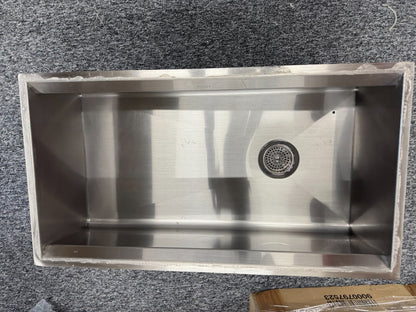 Ex Display Kohler K 3673 8 Degree Large Under mount Kitchen Sink basin BR2202