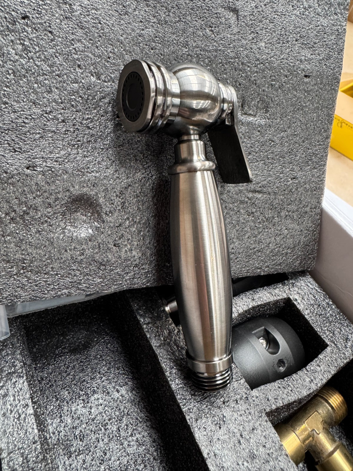 NEW Essential Kitchen Separate Rinse Spray Tap Hose GUNMETAL AX4496