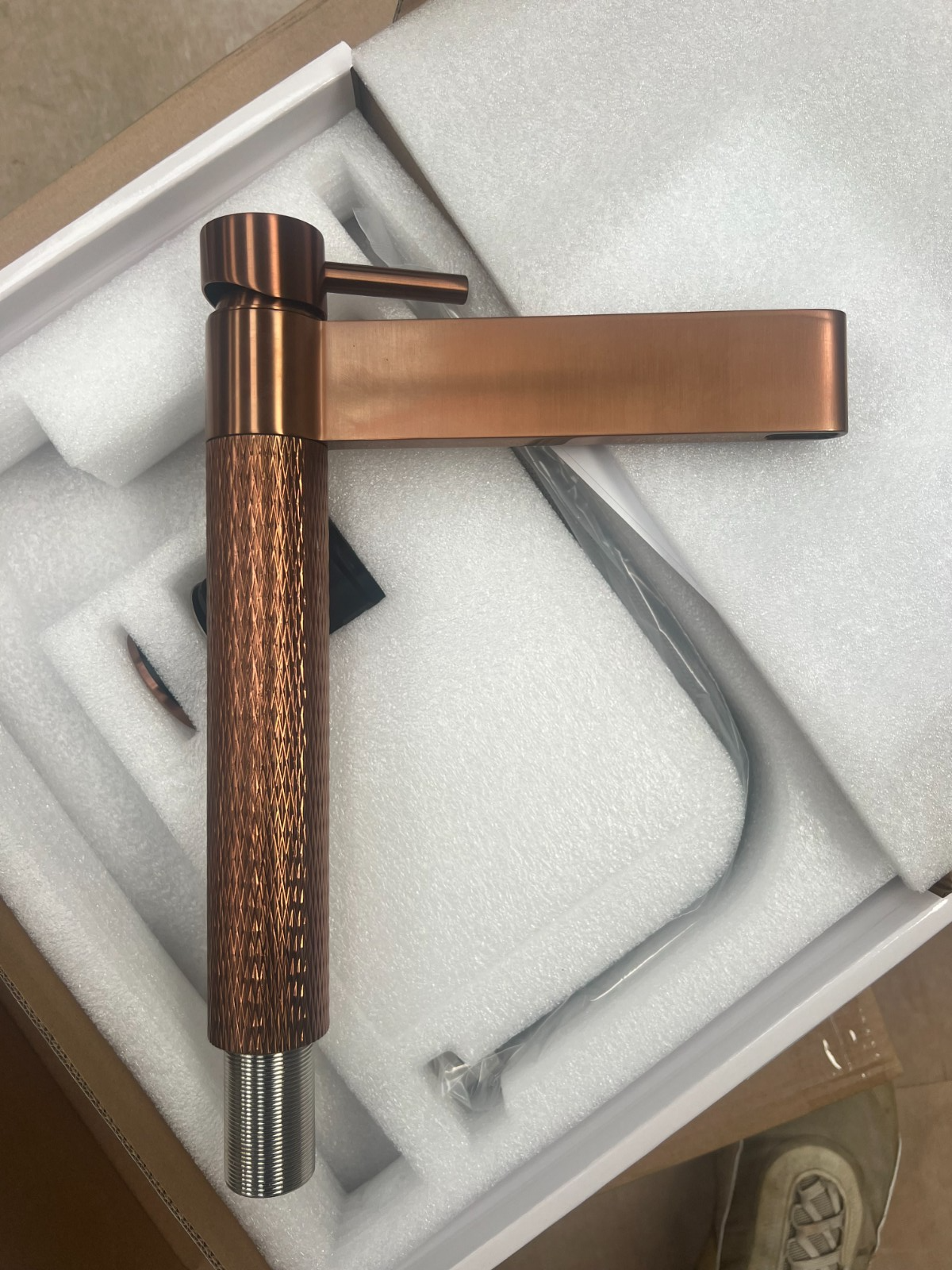 NEW COPPER Quilt Lever Kitchen Mixer tap Victoria plumbing tap factory AX4598