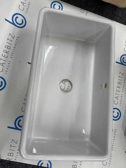 NEW Whitebirk Samlesbury Ceramic White Kitchen Sink Shaws belfast BR2363 kohler