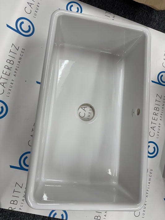 NEW Whitebirk Samlesbury Ceramic White Kitchen Sink Shaws belfast BR2363 kohler