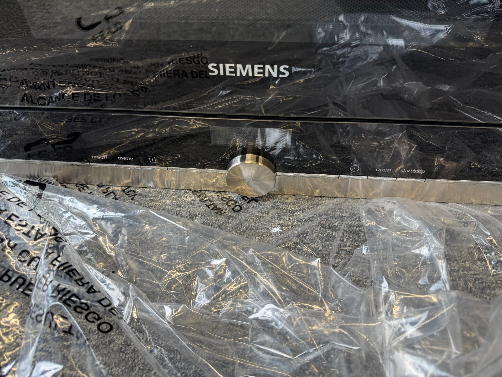 Siemens BF634LGS1B built in microwave oven appliance BR2179 / 2180
