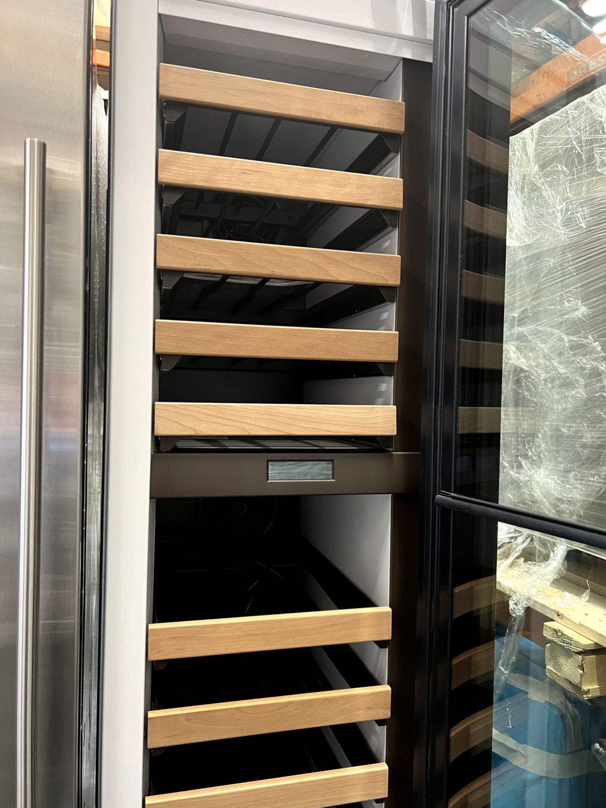 Ex Display Sub Zero Fridge & Freezer & Wine Cooler Appliance Set Wolf Subzero