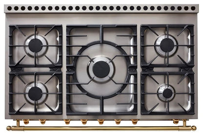 NEW La Cornue Cornufé 110 Dual Fuel Range Cooker Oven Black Brass In Stock