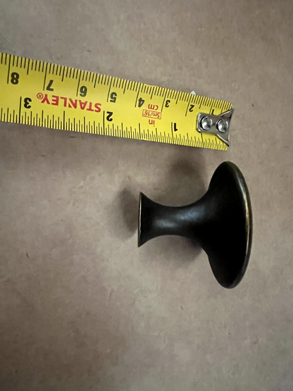 Smallbone Brookmans Kitchen pull mould Handle Knob Antique Brown LDL