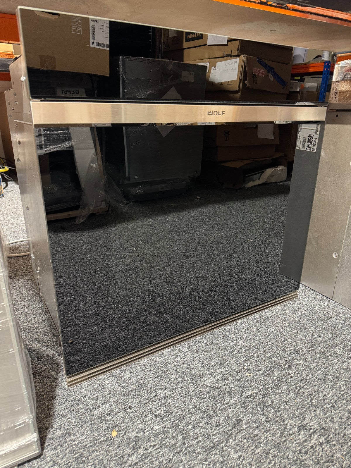 Ex Display Wolf Oven UNUSED ICBSO30CM/B M Series Contemporary Black BR4262