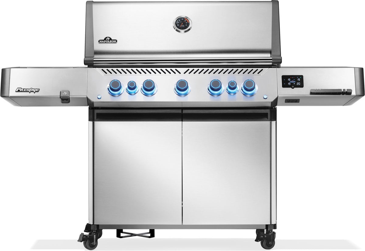 UNUSED Napoleon BBQ Barbecue P665VXRSIBPSS Prestige 665 Side Burner