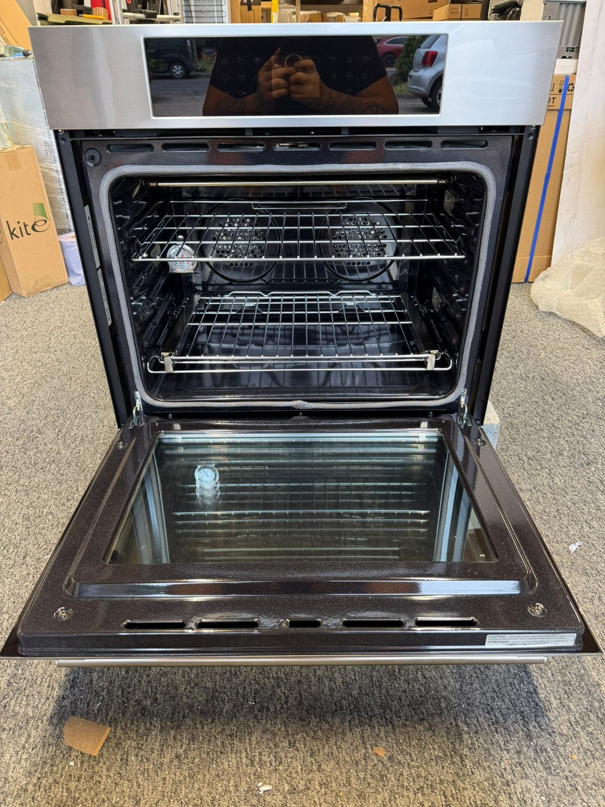 Fulgor Plano FCPO315PTEM2FX 76cm Built In Wall Oven Cooker wolf gaggenau BR4657