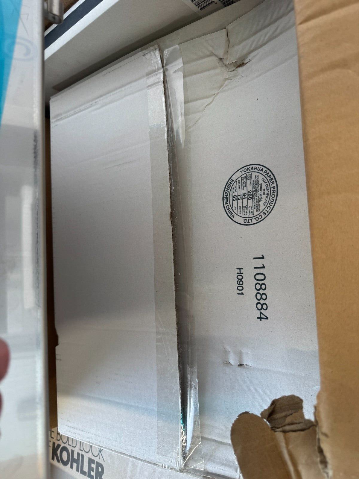NEW KOHLER K-3760-NA Stages 33 Inch Stainless Kitchen Sink & Accessories BR4392