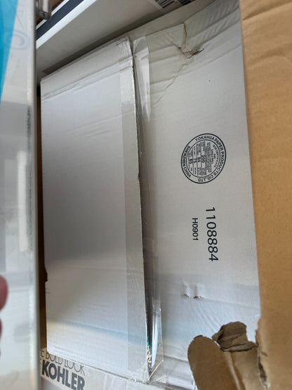 NEW KOHLER K-3760-NA Stages 33 Inch Stainless Kitchen Sink & Accessories BR4392