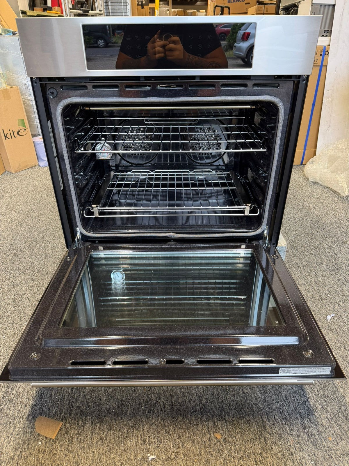 Fulgor Plano FCPO315PTEM2FX 76cm Built In Wall Oven Cooker wolf gaggenau BR4657