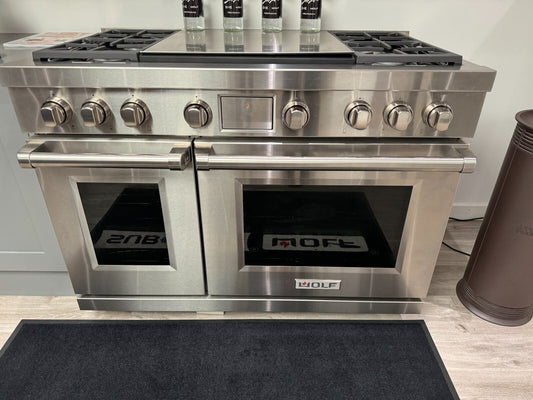 Ex Display UNUSED Wolf Range Cooker ICBDF48450DG/S/P 48 inch Oven  Appliance