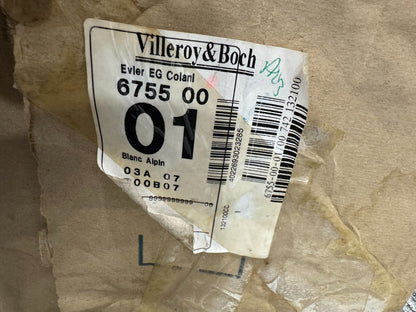 New Villeroy & Boch 6755 00 01 Kitchen sink drainer White Evier EG Colani BR2027