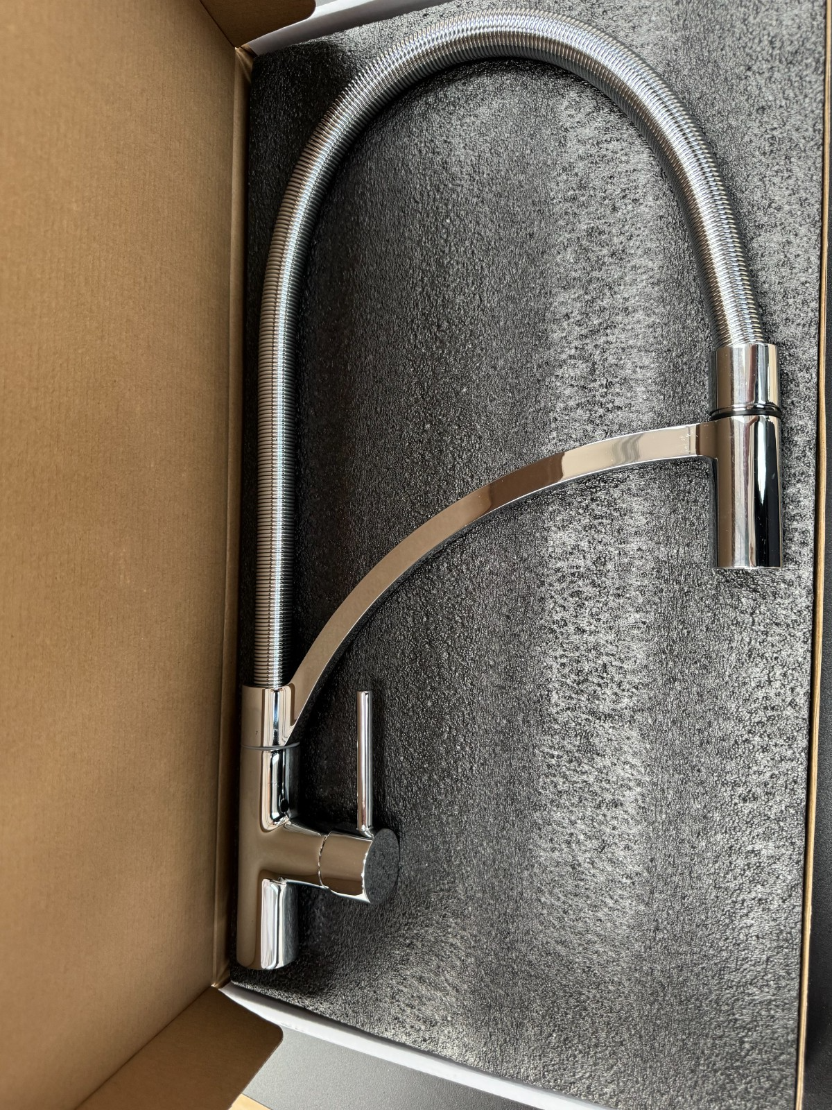 NEW Kitchen Tap Factory Carysil Chrome Mixer Tap & hose AX4524