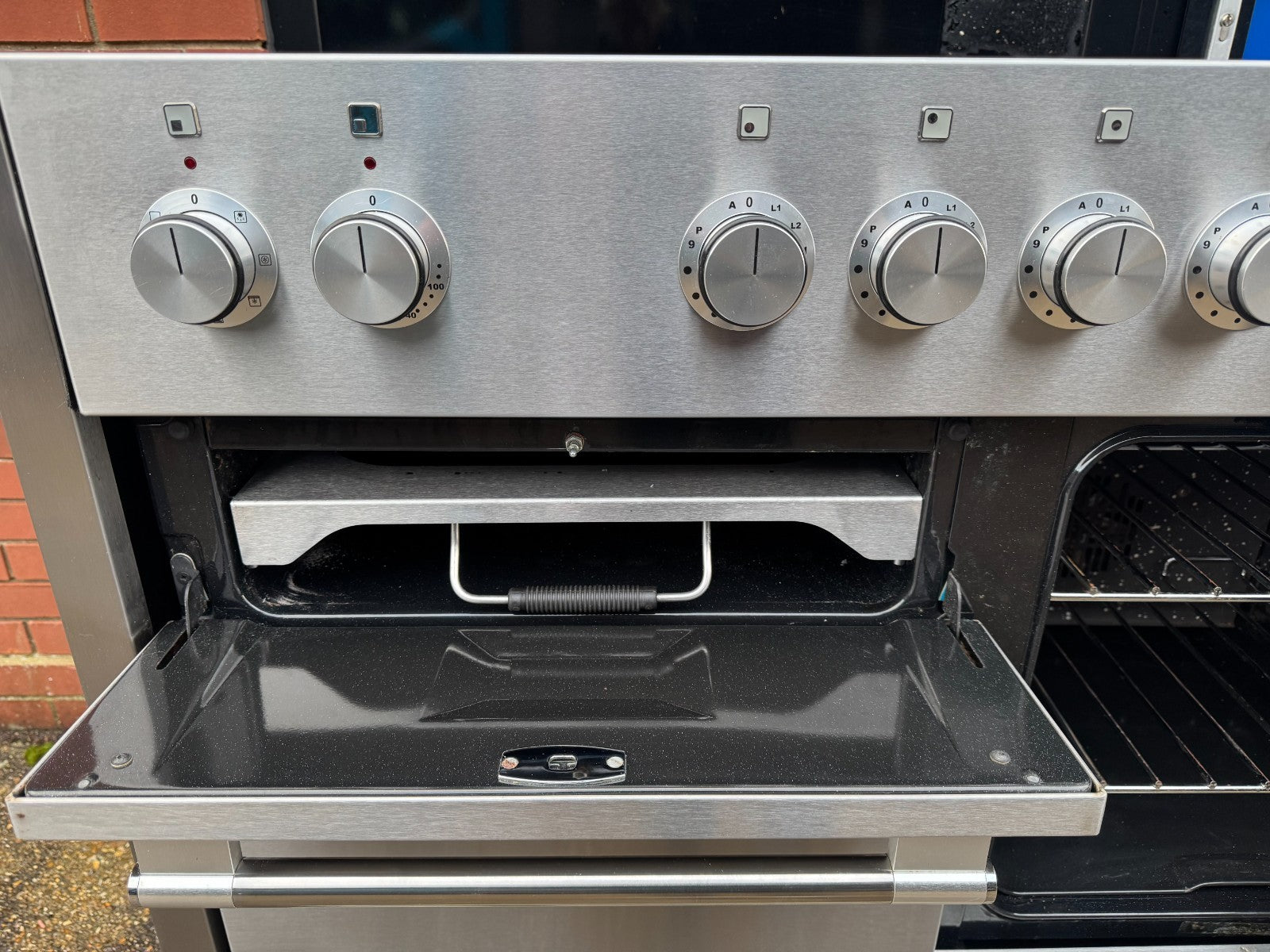 Mercury MCY1200EISS 120cm Induction Range Cooker Oven Stainless Steel B3