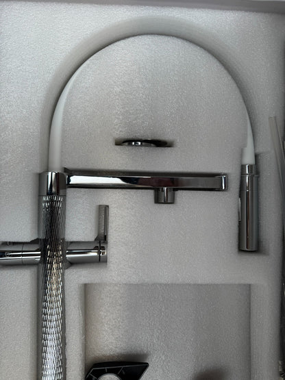 NEW Tap Factory Carysil Quilt Boiling Hot water Tap 4 n 1 twist AX4486 Chrome