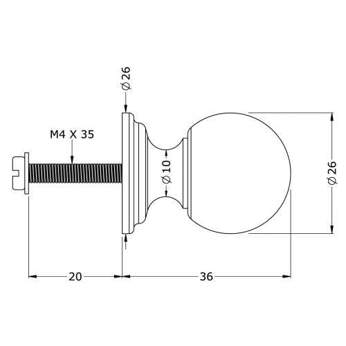 NEW Perrin & Rowe 6061 NI Nickel Small Round Furniture Drawer Handle Knob AX4466