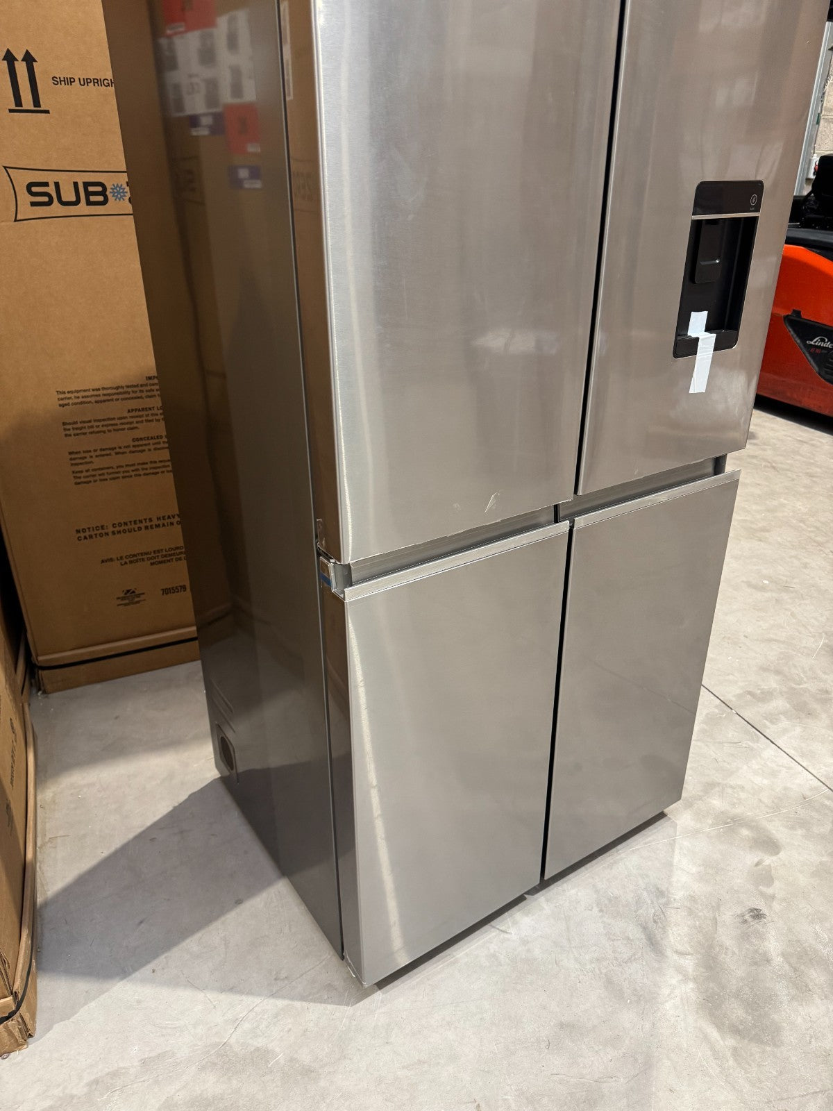 UNUSED Fisher & Paykel RF500QNUB1 Quad Door Fridge Freezer Freestanding BR4209