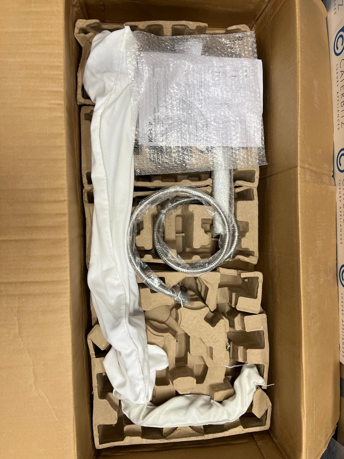 New Kohler K-10129 Purist Floor mount bath Tap bathroom shower Chrome BR4104