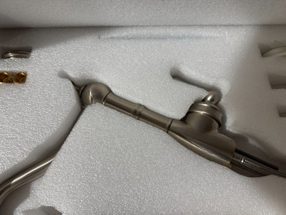 NEW Perrin & Rowe 4741PF Aquitaine Lever Kitchen Sink Mixer Tap PEWTER BR4191