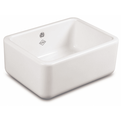 NEW Shaws Of Darwen SCBU600WH Butler Ceramic Butler Sink White BR4344