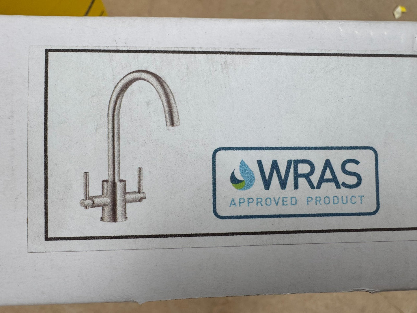 NEW Steel Twin Lever round Mixer Carysil Victoria plumbing tap factory AX4585