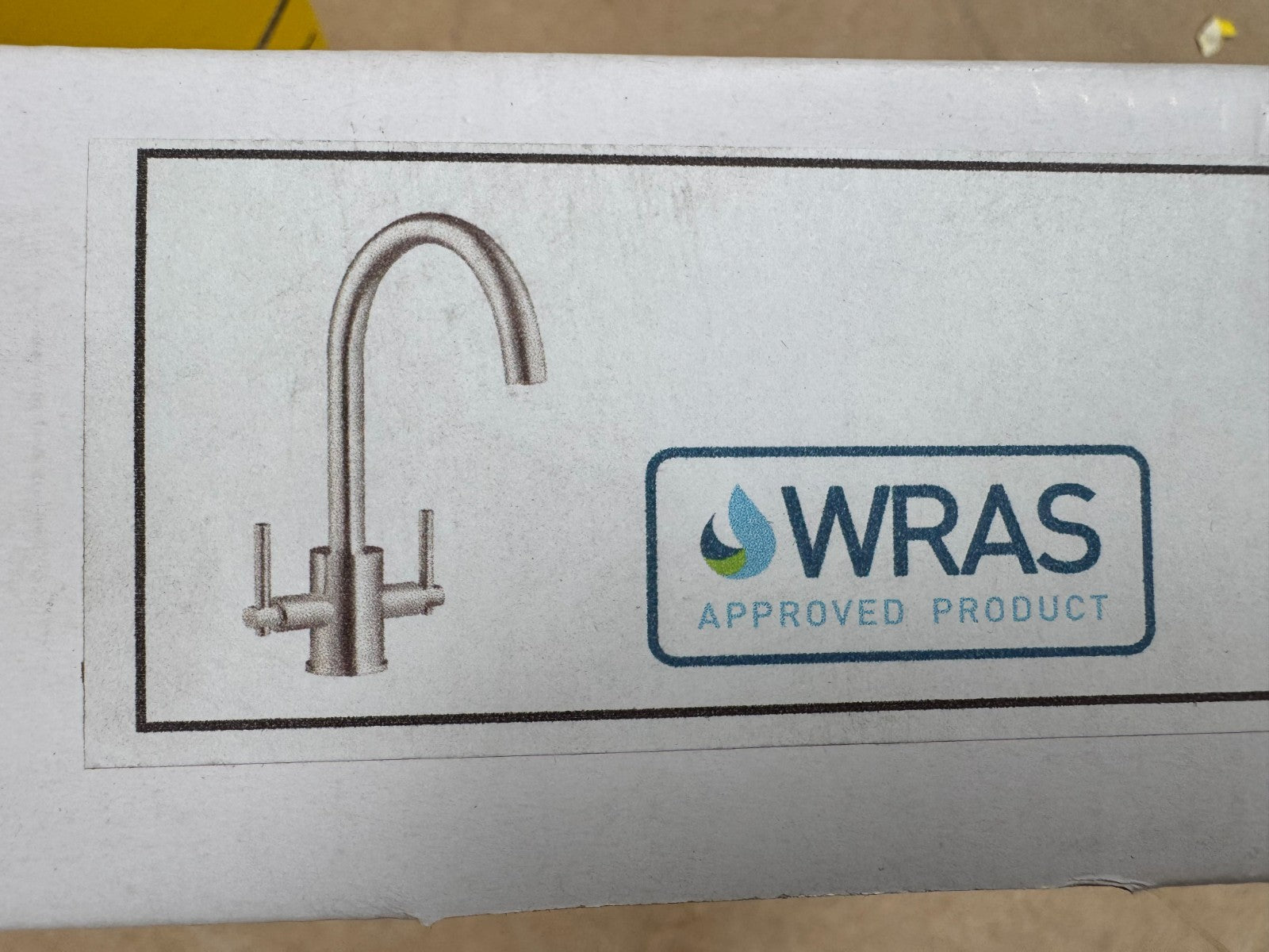 NEW Steel Twin Lever round Mixer Carysil Victoria plumbing tap factory AX4585