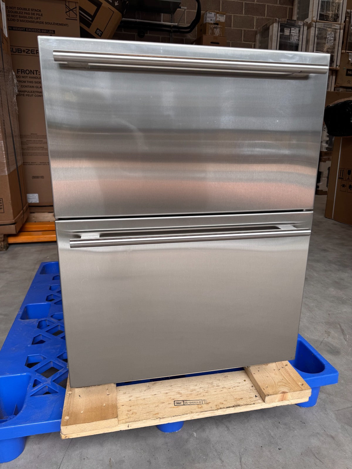 EX DISPLAY Sub-Zero Fridge Under counter Drawers ICBID-24RO Wolf SUB ZERO BR4655