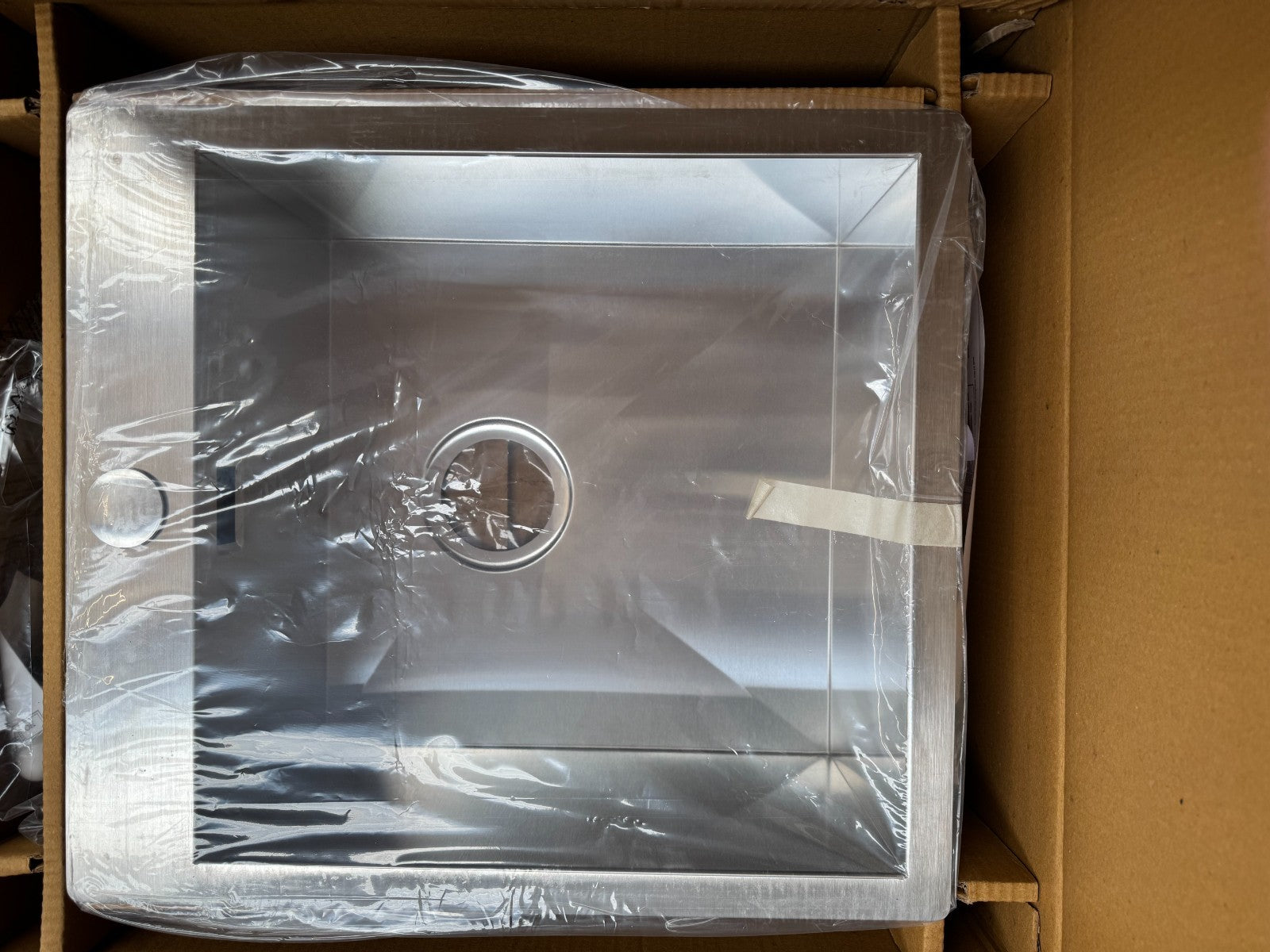 NEW Stainless Steel Inset Sink single basin 450 x 500 QU450 EQUAD451