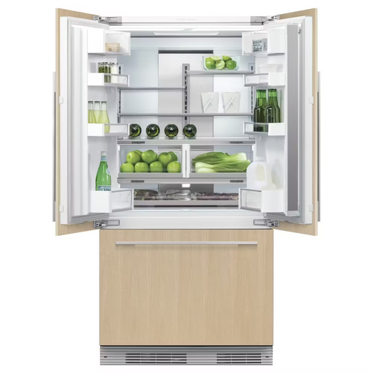 OPENED Fisher Paykel RS90AU3 90cm Integrated French Door Fridge Freezer ICE BR