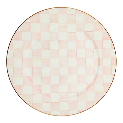 NEW Mackenzie-Childs ROSY CHECK Items Enamel Finish IN STOCK Available Now