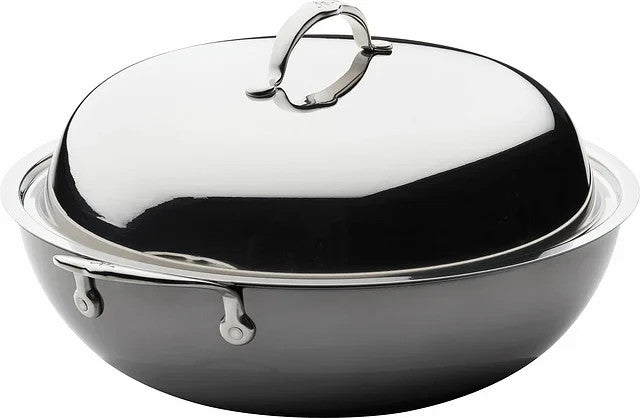NEW Hestan NanoBond Titanium Induction Wok pot & Lid 36cm 60033