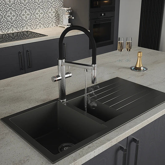 NEW Tap Factory Carysil Quilt Boiling Hot water Tap 4 n 1 digital AX4477 Chrome